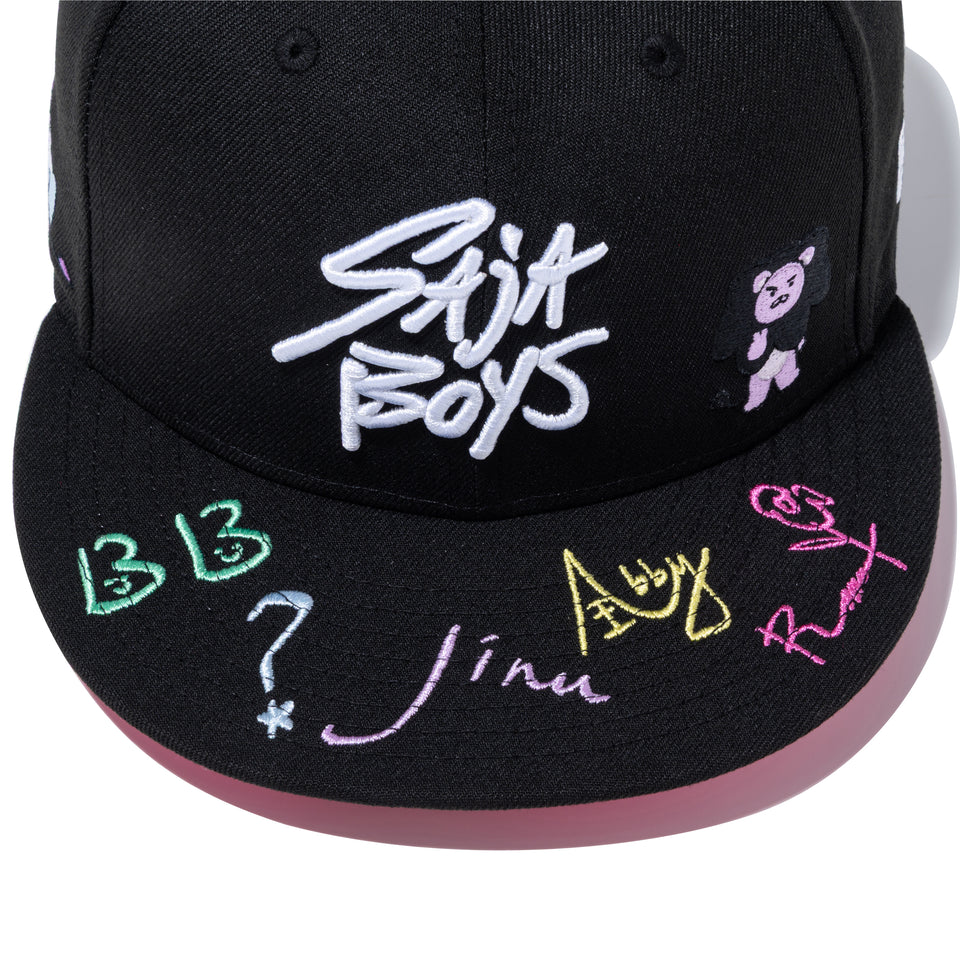 59FIFTY KPop Demon Hunters KPOPガールズ! デーモン・ハンターズ Saja boys ブラック