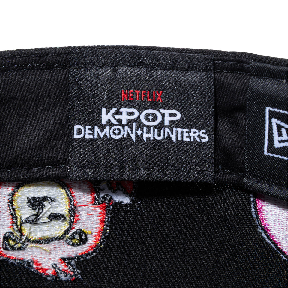 59FIFTY KPop Demon Hunters KPOPガールズ! デーモン・ハンターズ Saja boys ブラック