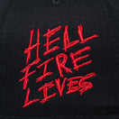 9FORTY A-Frame NETFLIX STRANGER THINGS ストレンジャー・シングス HELLFIRE LIVES ブラック