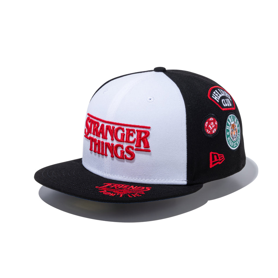 59FIFTY NETFLIX STRANGER THINGS ストレンジャー・シングス オールオーバー ホワイト/ブラック