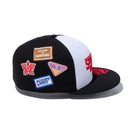 59FIFTY NETFLIX STRANGER THINGS ストレンジャー・シングス オールオーバー ホワイト/ブラック
