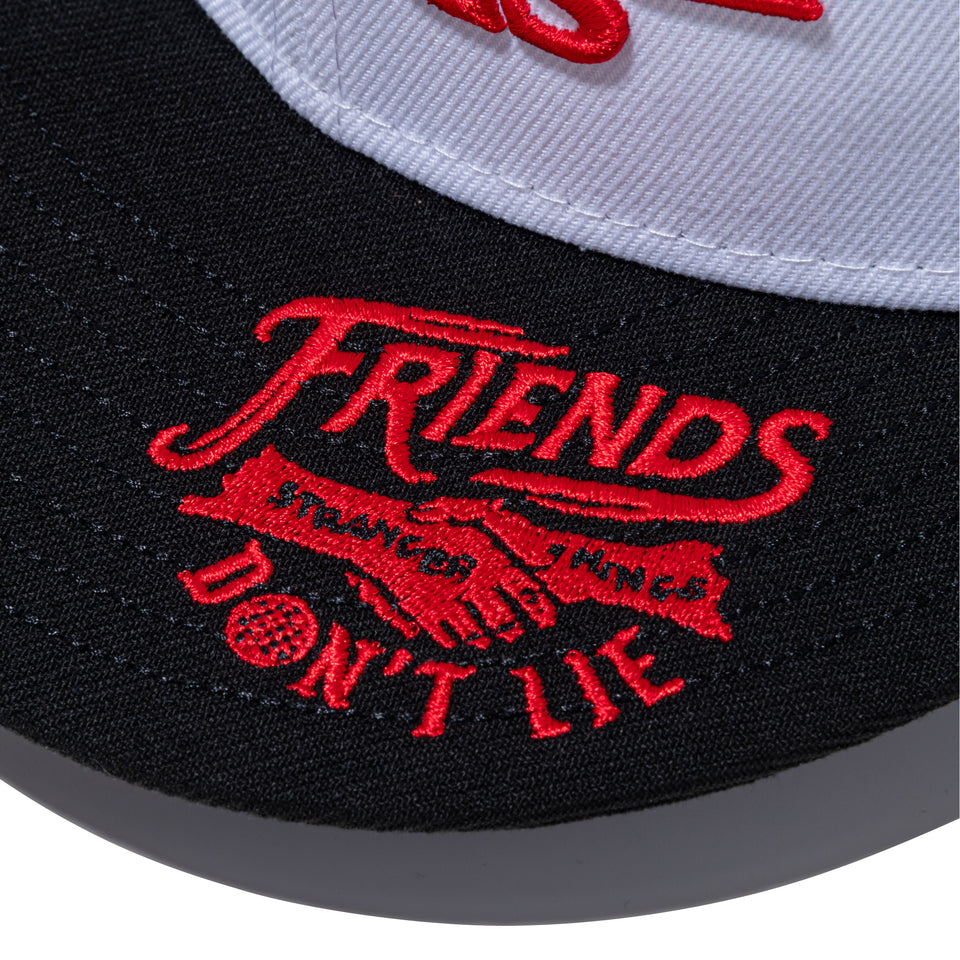 59FIFTY NETFLIX STRANGER THINGS ストレンジャー・シングス オールオーバー ホワイト/ブラック