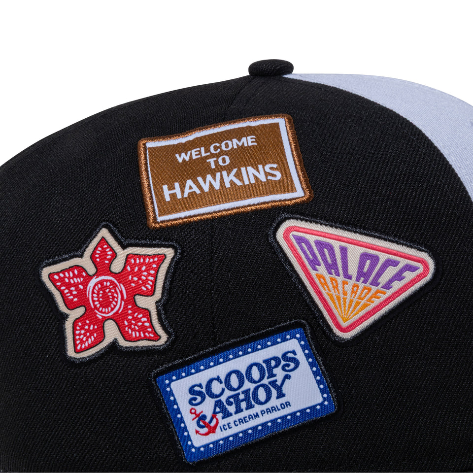59FIFTY NETFLIX STRANGER THINGS ストレンジャー・シングス オールオーバー ホワイト/ブラック