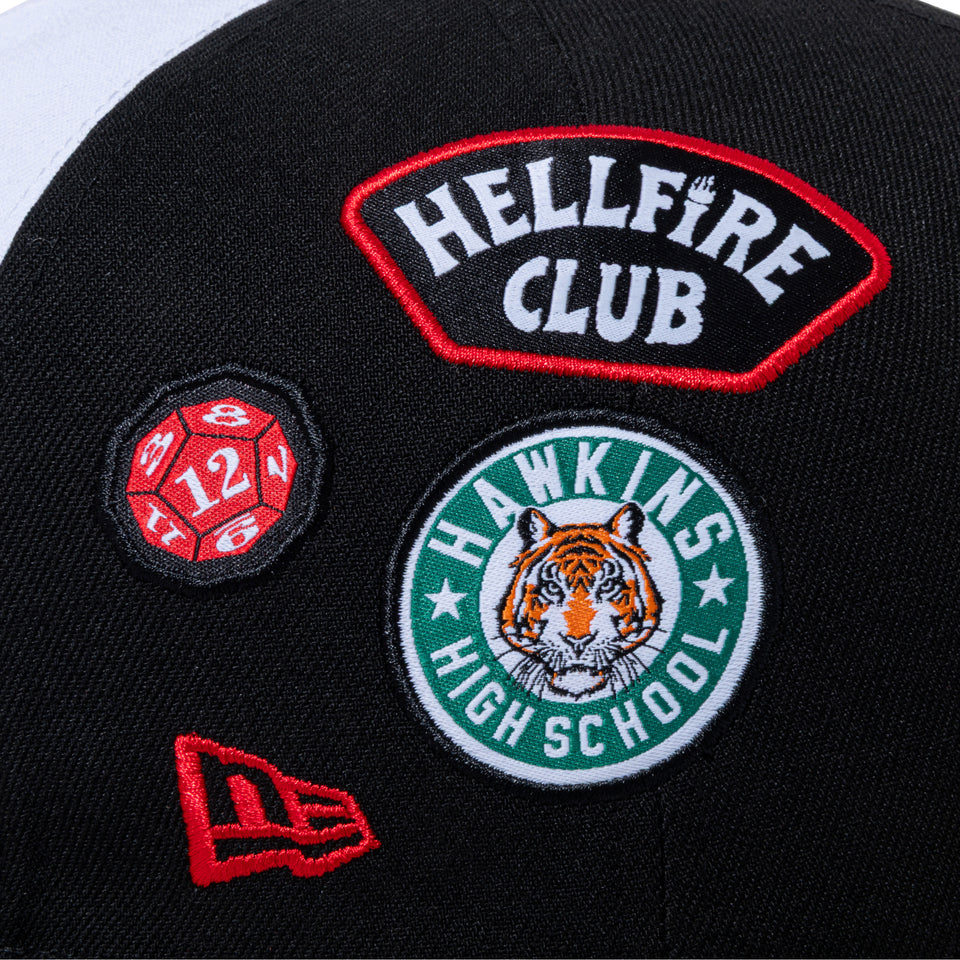 59FIFTY NETFLIX STRANGER THINGS ストレンジャー・シングス オールオーバー ホワイト/ブラック