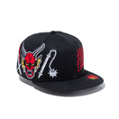 9FIFTY NETFLIX STRANGER THINGS ストレンジャー・シングス HELLFIRE LIVES ブラック