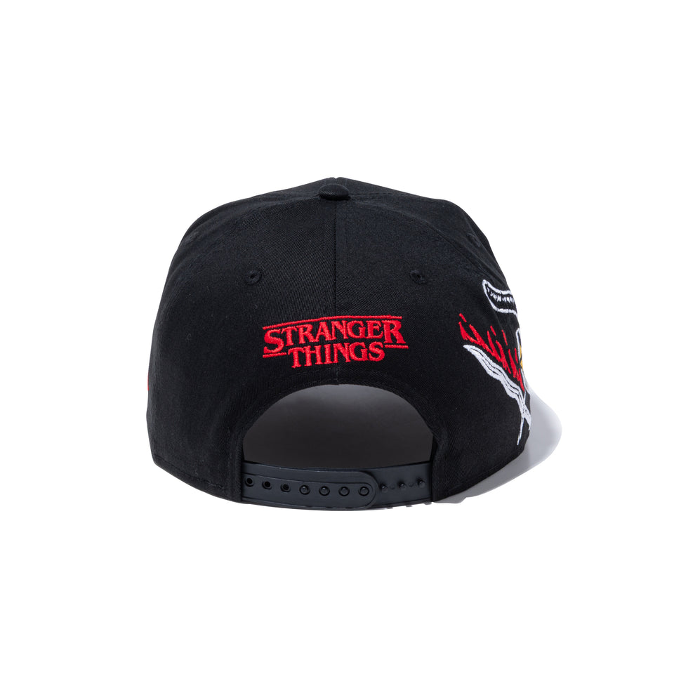 9FIFTY NETFLIX STRANGER THINGS ストレンジャー・シングス HELLFIRE LIVES ブラック