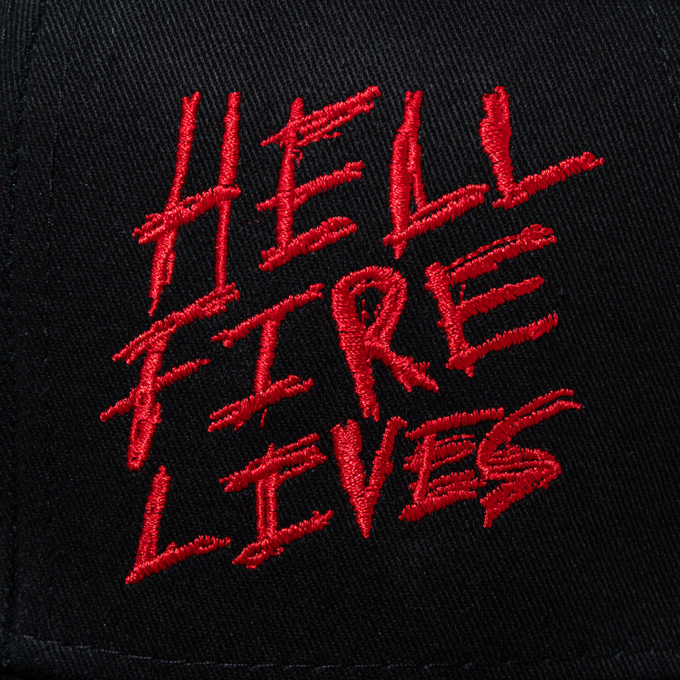 9FIFTY NETFLIX STRANGER THINGS ストレンジャー・シングス HELLFIRE LIVES ブラック