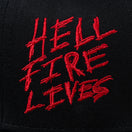 9FIFTY NETFLIX STRANGER THINGS ストレンジャー・シングス HELLFIRE LIVES ブラック