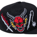 9FIFTY NETFLIX STRANGER THINGS ストレンジャー・シングス HELLFIRE LIVES ブラック