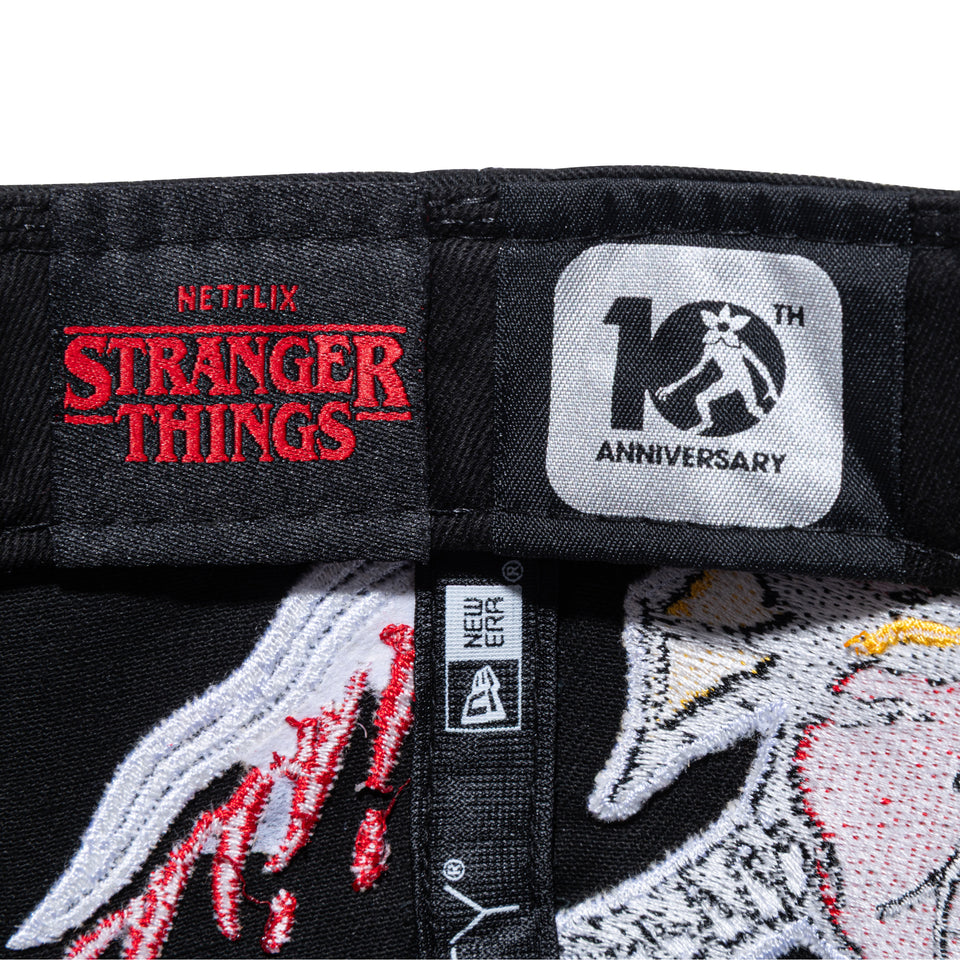 9FIFTY NETFLIX STRANGER THINGS ストレンジャー・シングス HELLFIRE LIVES ブラック