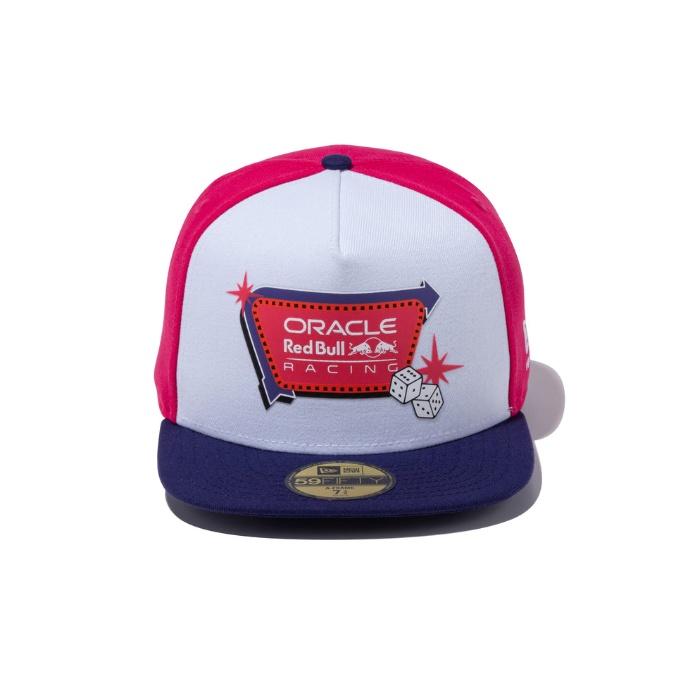 59FIFTY A-Frame オラクル・レッドブル・レーシング Las Vegas Race Special ホワイト/ピンク/パープル