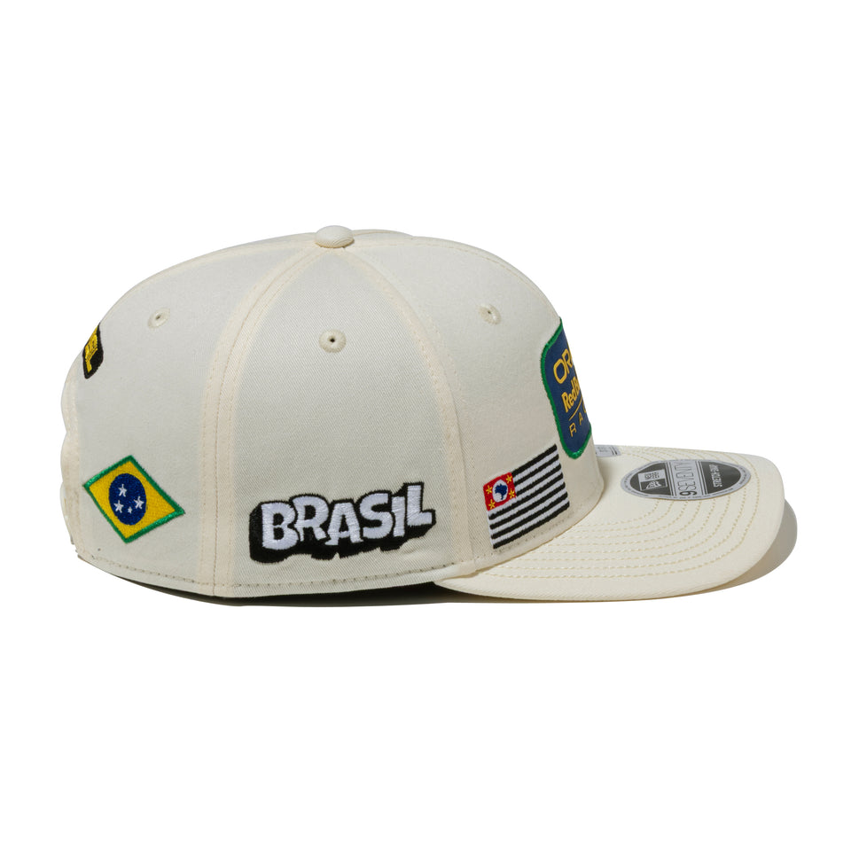9SEVENTY ストレッチスナップ オラクル・レッドブル・レーシング Brazil Race Special クロームホワイト