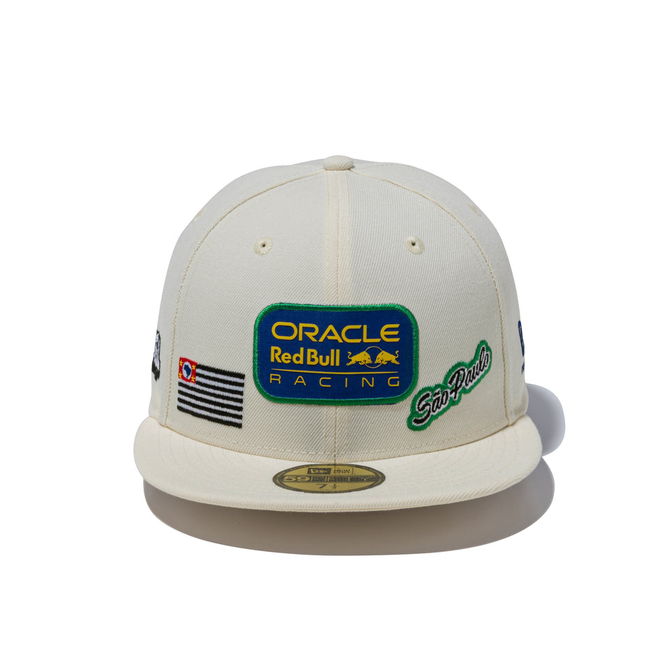 59FIFTY オラクル・レッドブル・レーシング Brazil Race Special クロームホワイト