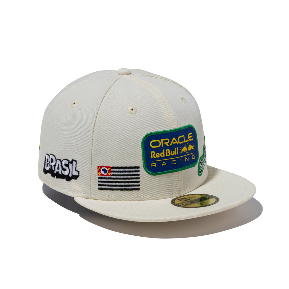 59FIFTY オラクル・レッドブル・レーシング Brazil Race Special クロームホワイト