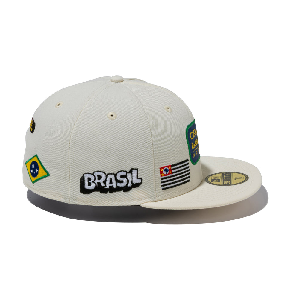 59FIFTY オラクル・レッドブル・レーシング Brazil Race Special クロームホワイト