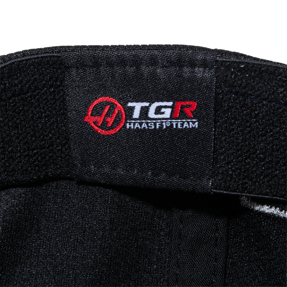 9SEVENTY ストレッチスナップ TGR・ハース F1 チーム Oliver Bearman 87  Las Vegas Race Special ブラック シルバーラメバイザー