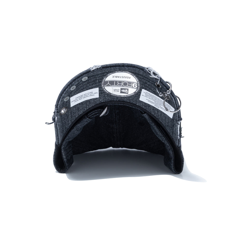 9FORTY Halloween Collection NEW ERA Hardware ウォッシュドブラック