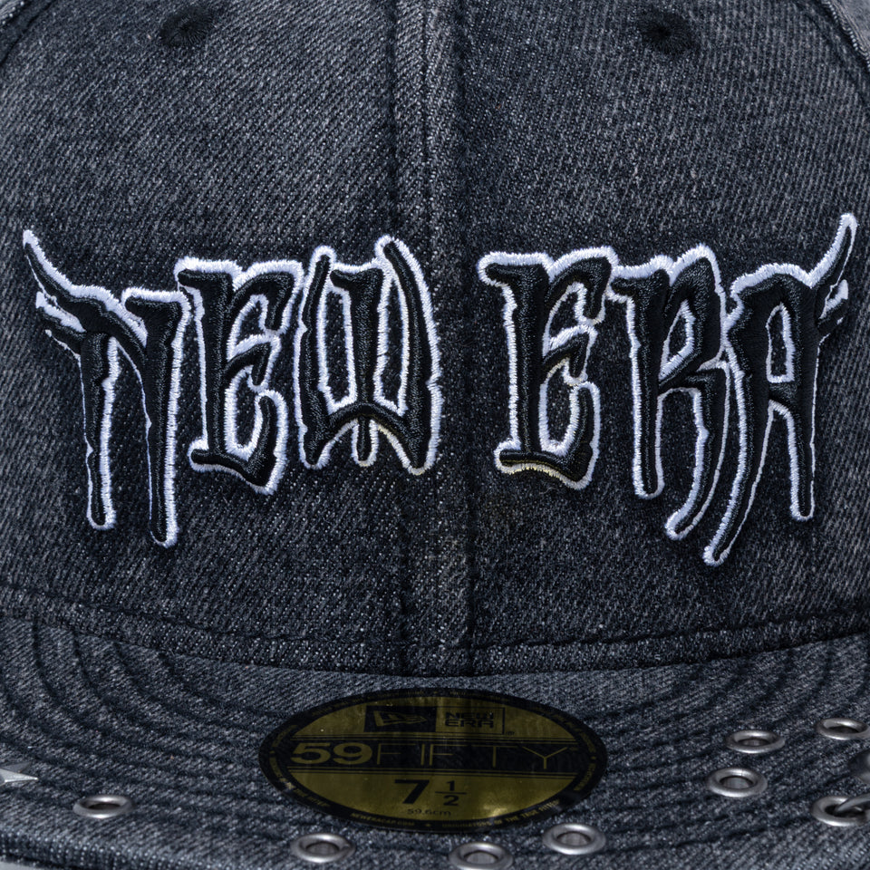 59FIFTY Halloween Collection NEW ERA Hardware ウォッシュドブラック