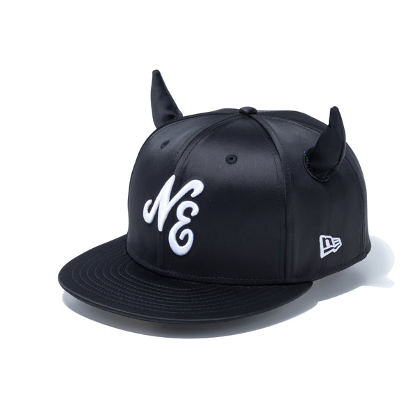 59FIFTY Halloween Collection Satin Horn クラシックロゴ ブラック