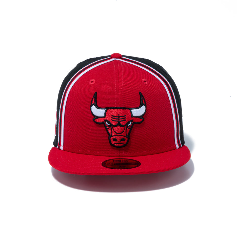 59FIFTY NBA Hardwood Classics シカゴ・ブルズ Dennis Rodman 91 レッド/ブラック