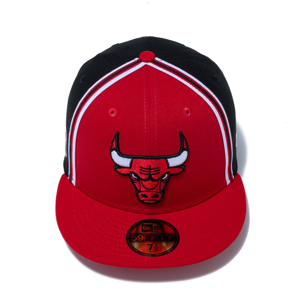 59FIFTY NBA Hardwood Classics シカゴ・ブルズ Dennis Rodman 91 レッド/ブラック