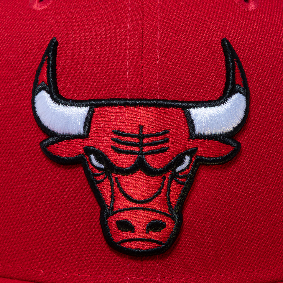 59FIFTY NBA Hardwood Classics シカゴ・ブルズ Dennis Rodman 91 レッド/ブラック