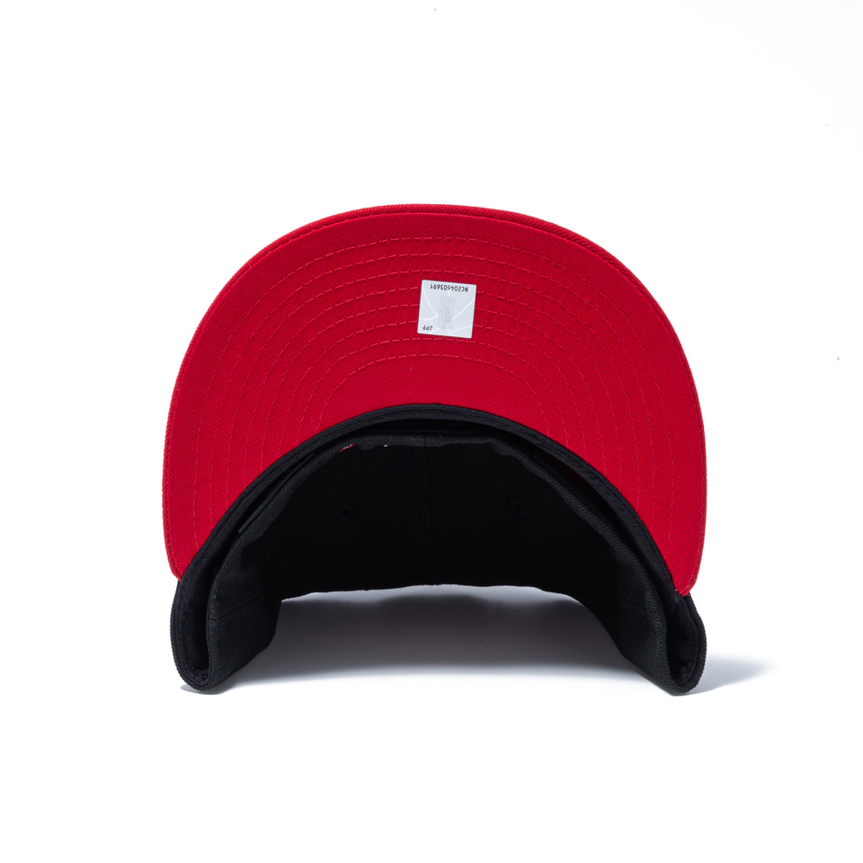 59FIFTY NBA Hardwood Classics シカゴ・ブルズ Dennis Rodman 91 レッド/ブラック