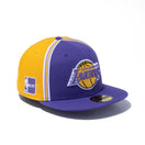 59FIFTY NBA Hardwood Classics ロサンゼルス・レイカーズ Magic Johnson 32 パープル/イエロー
