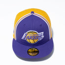 59FIFTY NBA Hardwood Classics ロサンゼルス・レイカーズ Magic Johnson 32 パープル/イエロー