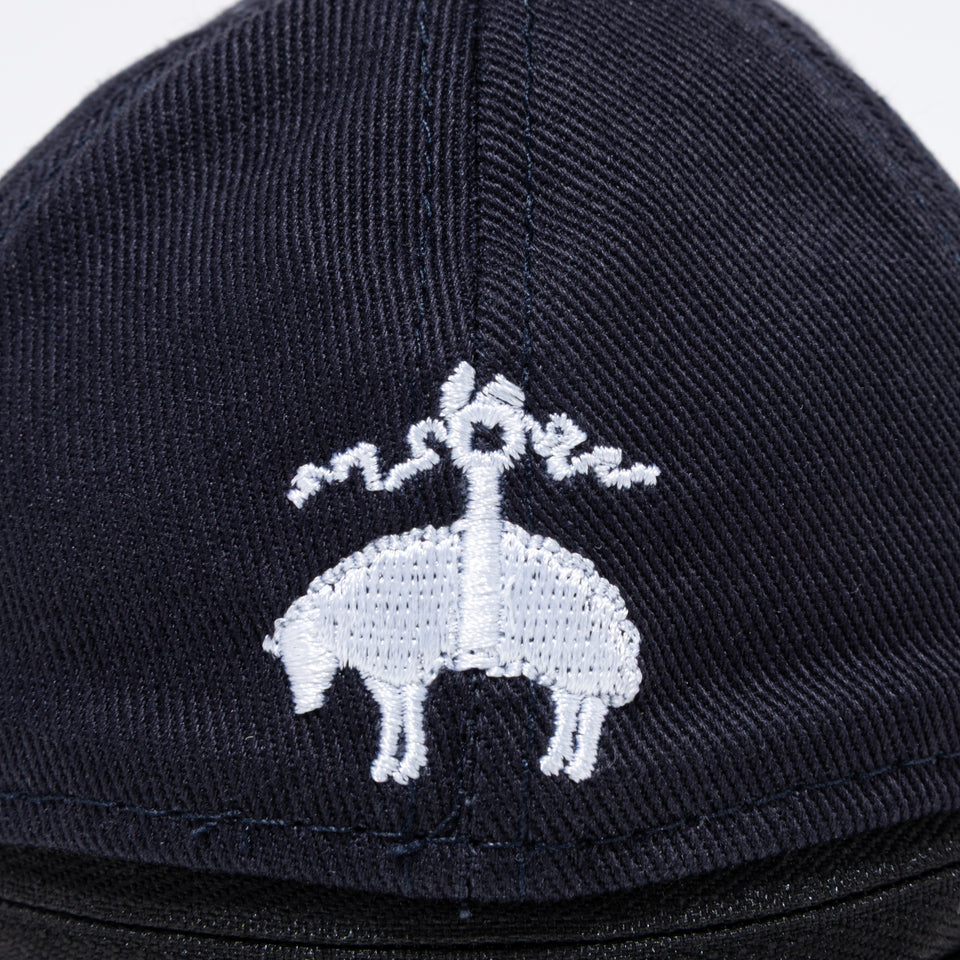 ミニキャップ イヤホンケース Brooks Brothers ブルックス ブラザーズ ネイビー