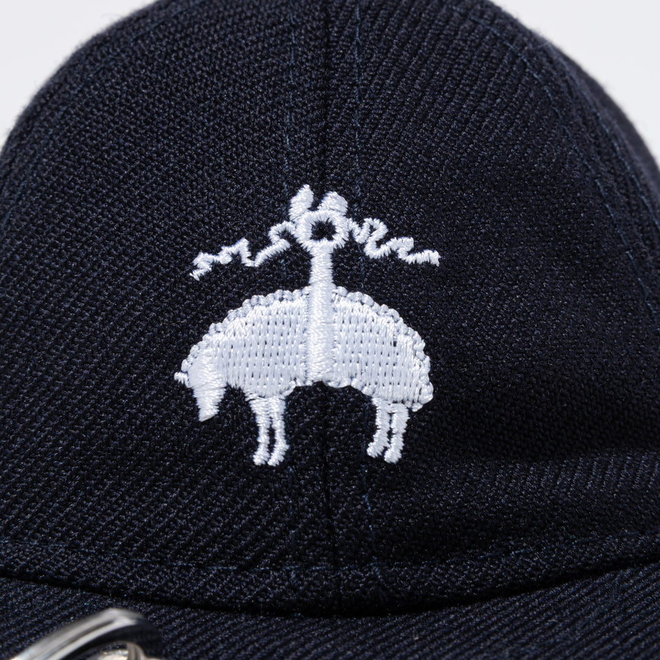 ミニキャップ イヤホンケース Brooks Brothers ブルックス ブラザーズ ゴールデンフリースロゴ ネイビー