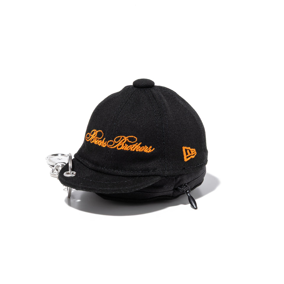 ミニキャップ イヤホンケース Brooks Brothers ブルックス ブラザーズ ブラック