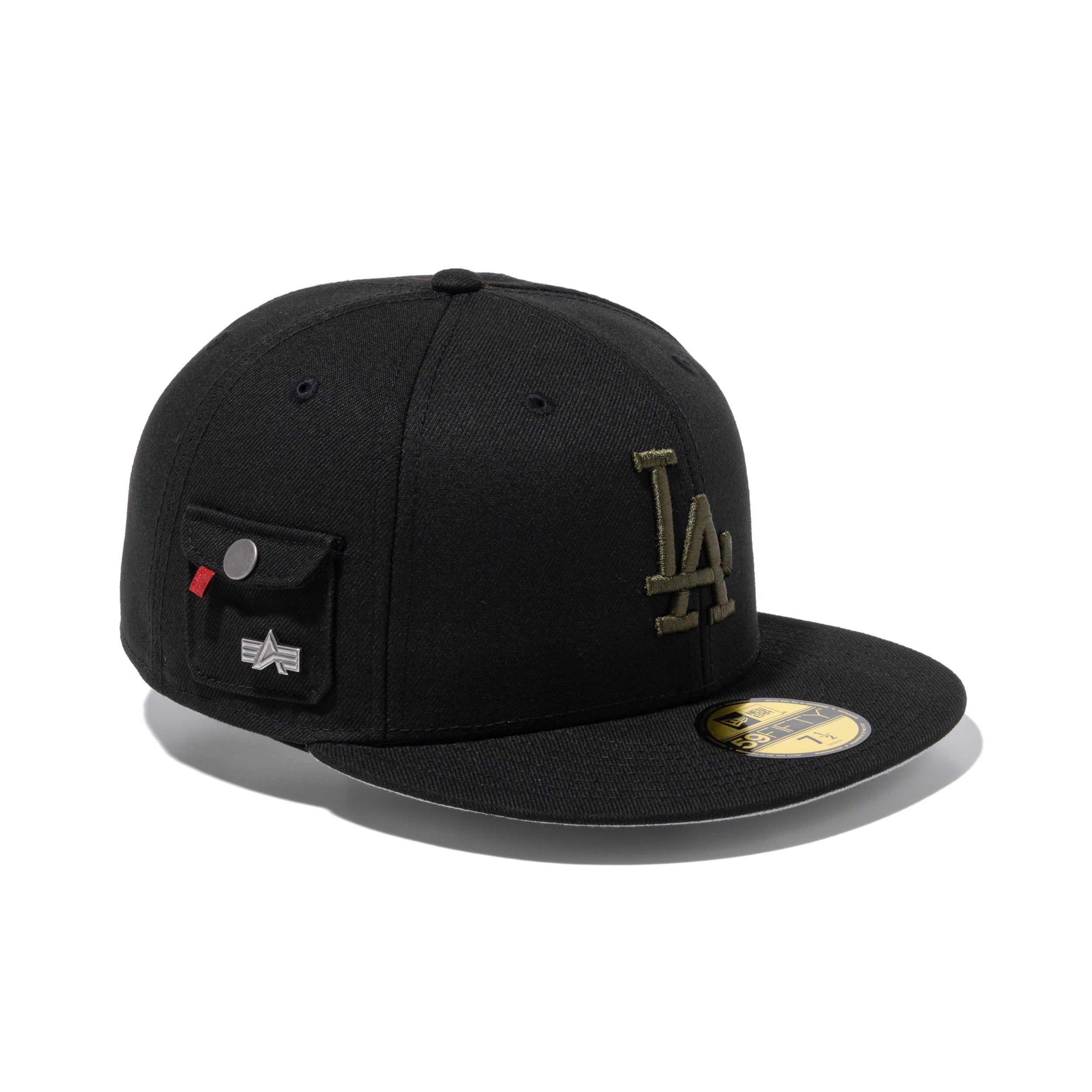 59FIFTY Alpha Industries ロサンゼルス・ドジャース ブラック