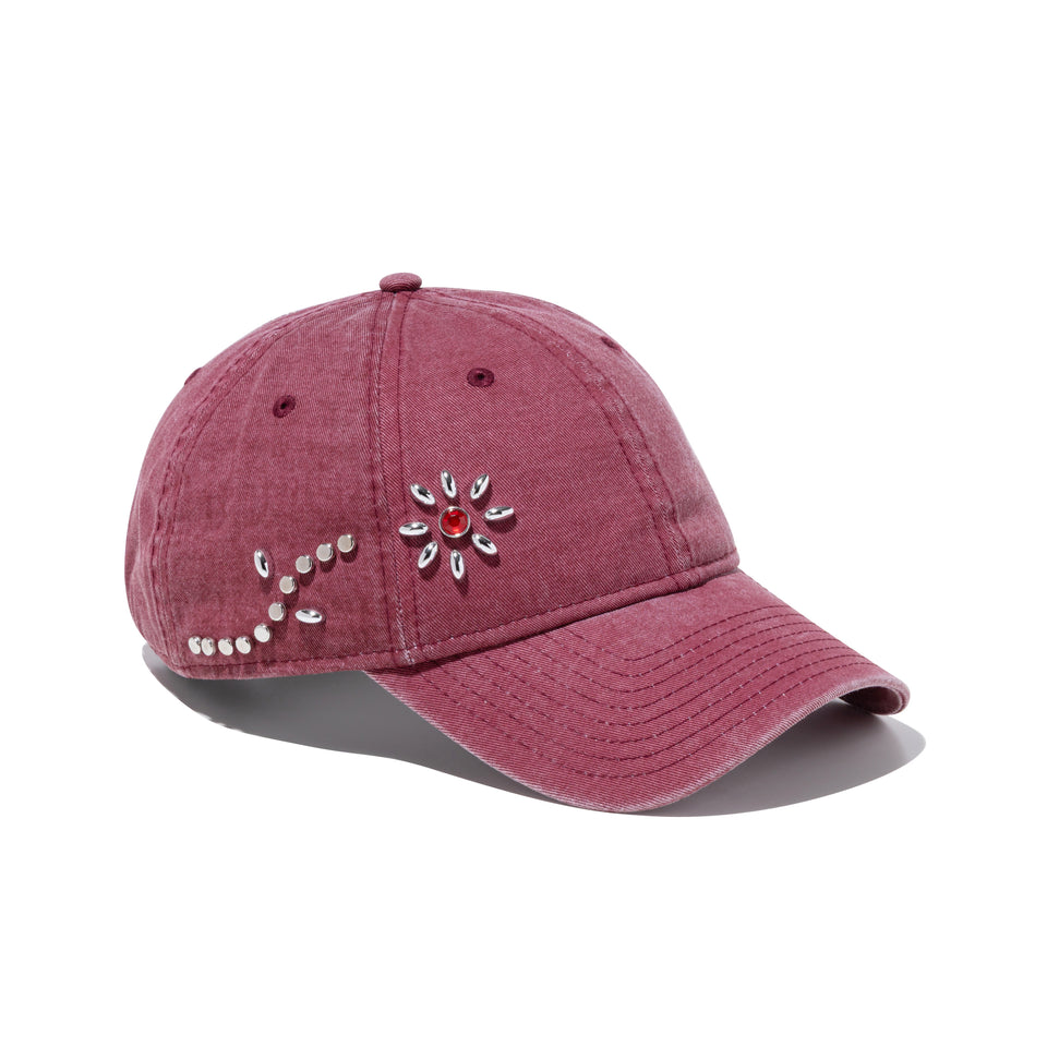 9FORTY アンストラクチャード Studs レッド