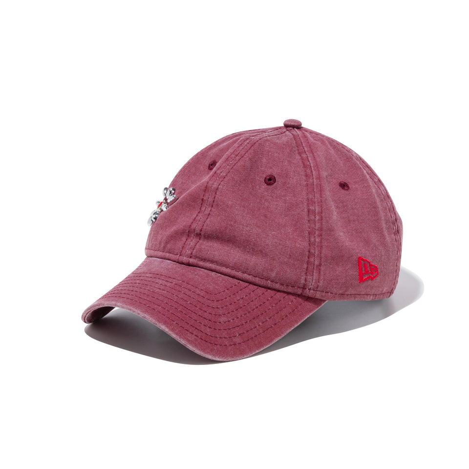 9FORTY アンストラクチャード Studs レッド