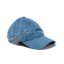9FORTY アンストラクチャード Studs ウォッシュドデニム