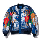 リバーシブル ボンバージャケット Alpha Industries x ComplexCon ロサンゼルス・ドジャース ブルー