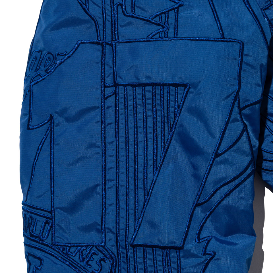 リバーシブル ボンバージャケット Alpha Industries x ComplexCon ロサンゼルス・ドジャース ブルー
