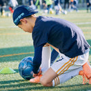 キッズ Youth ジュニアサッカーキャップ Primeflex ネイビー | パフォーマンスアパレル