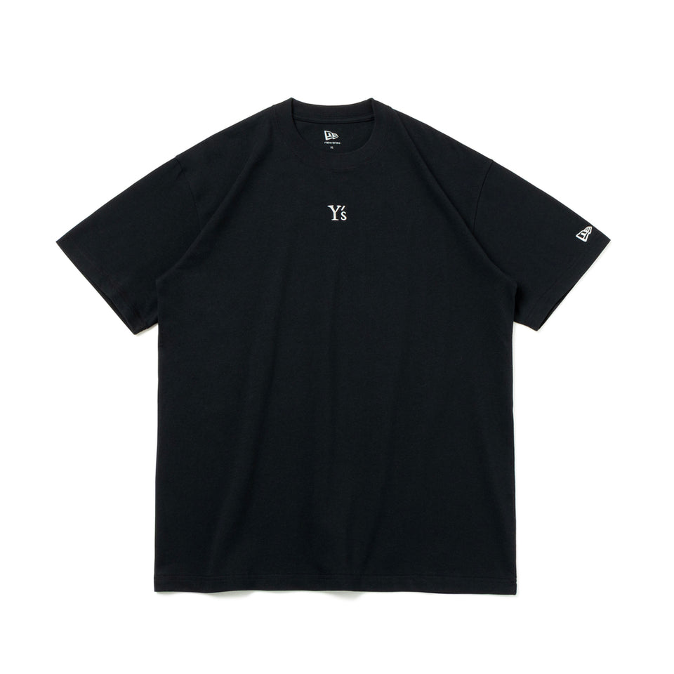 半袖 コットン Tシャツ Y's FW26 ブラック