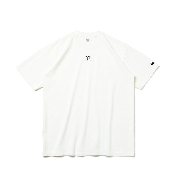 半袖 ガーメントダイ コットン Tシャツ Y's FW26 オフホワイト