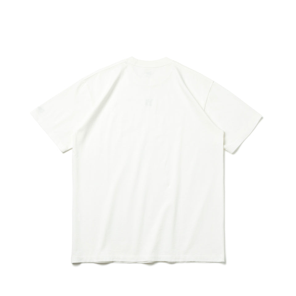 半袖 ガーメントダイ コットン Tシャツ Y's FW26 オフホワイト