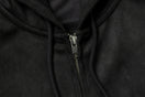 ポリスウェード フルジップフーディー Y's FW26 ブラック