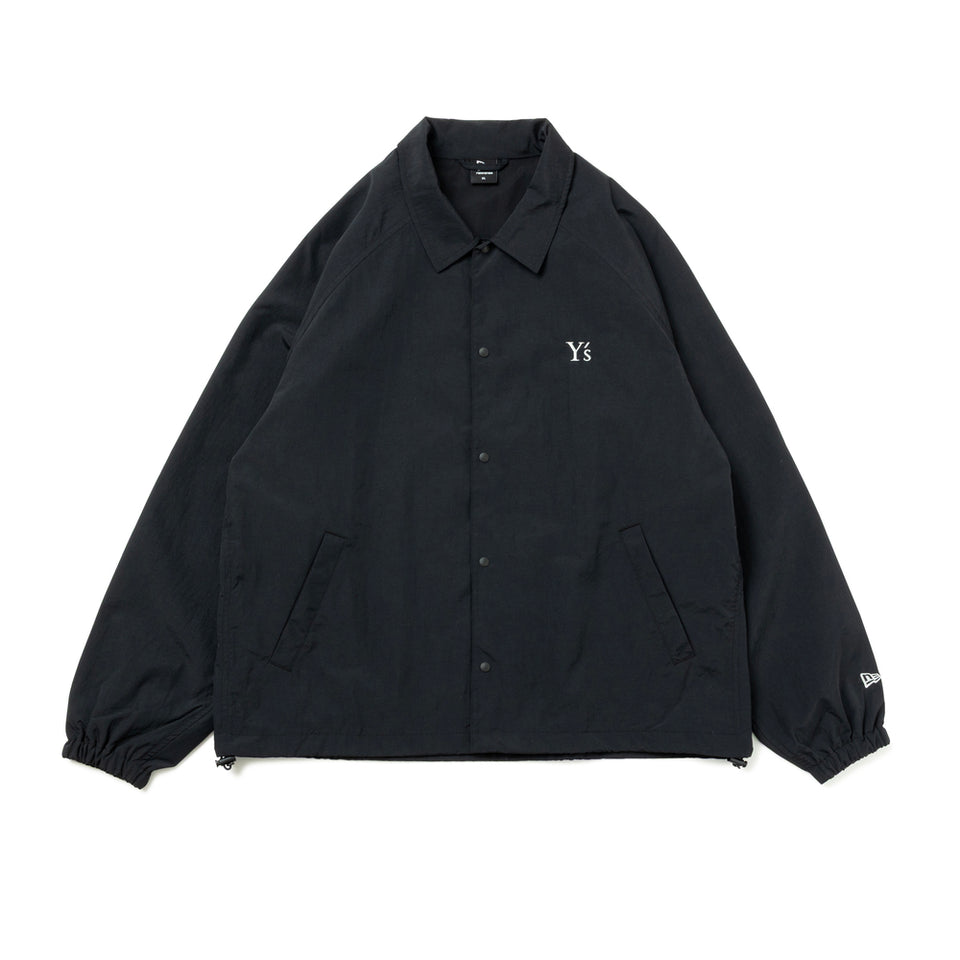 ナイロン コーチジャケット Y's FW26 ブラック