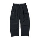 オーバーサイズド ナイロン カーゴパンツ Y's FW26 ブラック