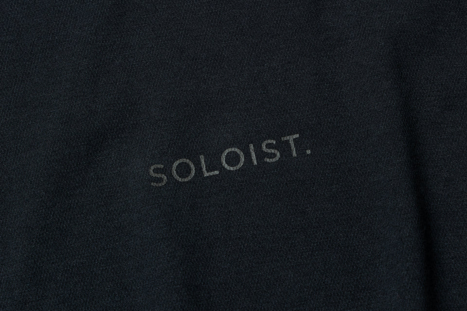 長袖 オーバーサイズド パフォーマンス Tシャツ TAKAHIROMIYASHITATheSoloist. SS26 ブラック