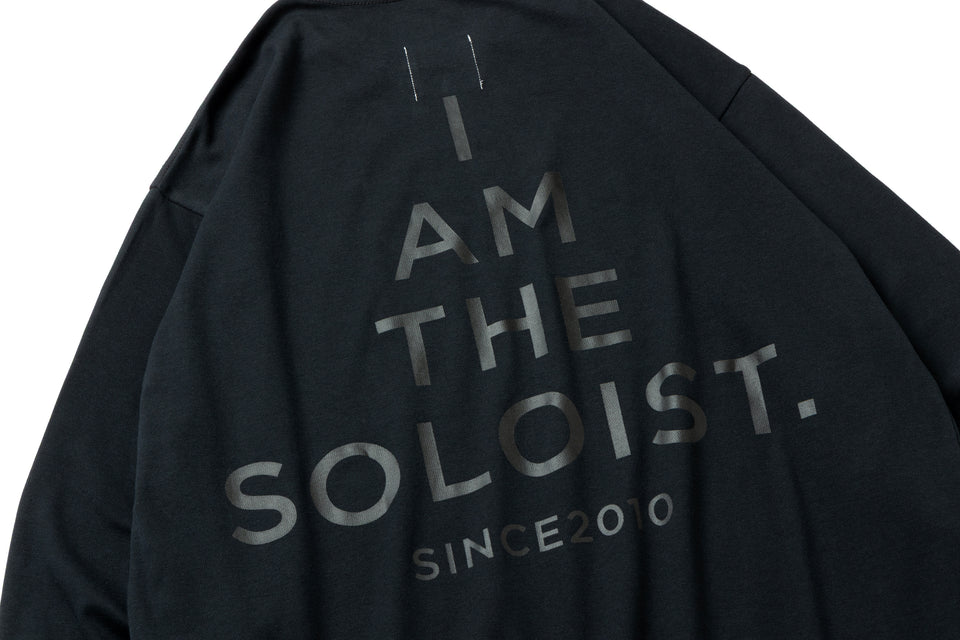長袖 オーバーサイズド パフォーマンス Tシャツ TAKAHIROMIYASHITATheSoloist. SS26 ブラック