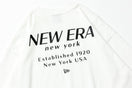 長袖 コットン Tシャツ BLACK LABEL FW25 Hotel Logo ホワイト