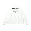 長袖 コットン Tシャツ BLACK LABEL FW25 Hotel Logo ホワイト