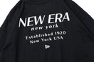 長袖 コットン Tシャツ BLACK LABEL FW25 Hotel Logo ブラック